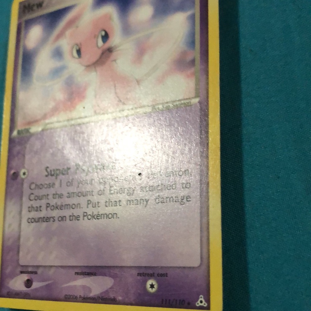 Mew Pokémon card - Picture 4 of 8